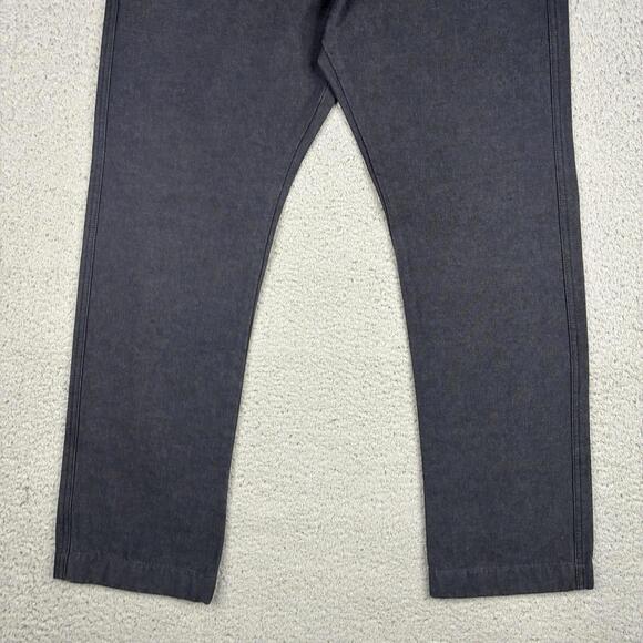 Wallace & Barnes Military Officer Utility Pants Men’s 30x27 Gray Button Fly - Picture 3 of 13